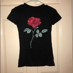 aeropostale xs classic crew rose short sleeve